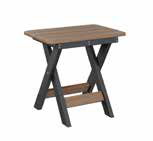 Folding End Table