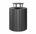 Rain Guard for Round Trash Can