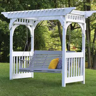 Arbors + A-Frames Arbor with Swing