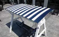 Arbors + A-Frames Canopy Swing Striped