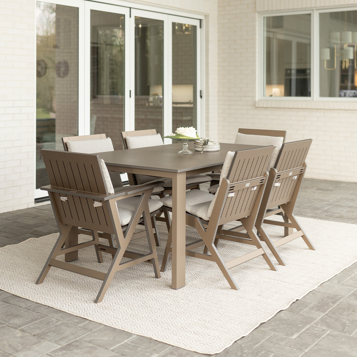 Berkley Berkley Dining Set on the Patio