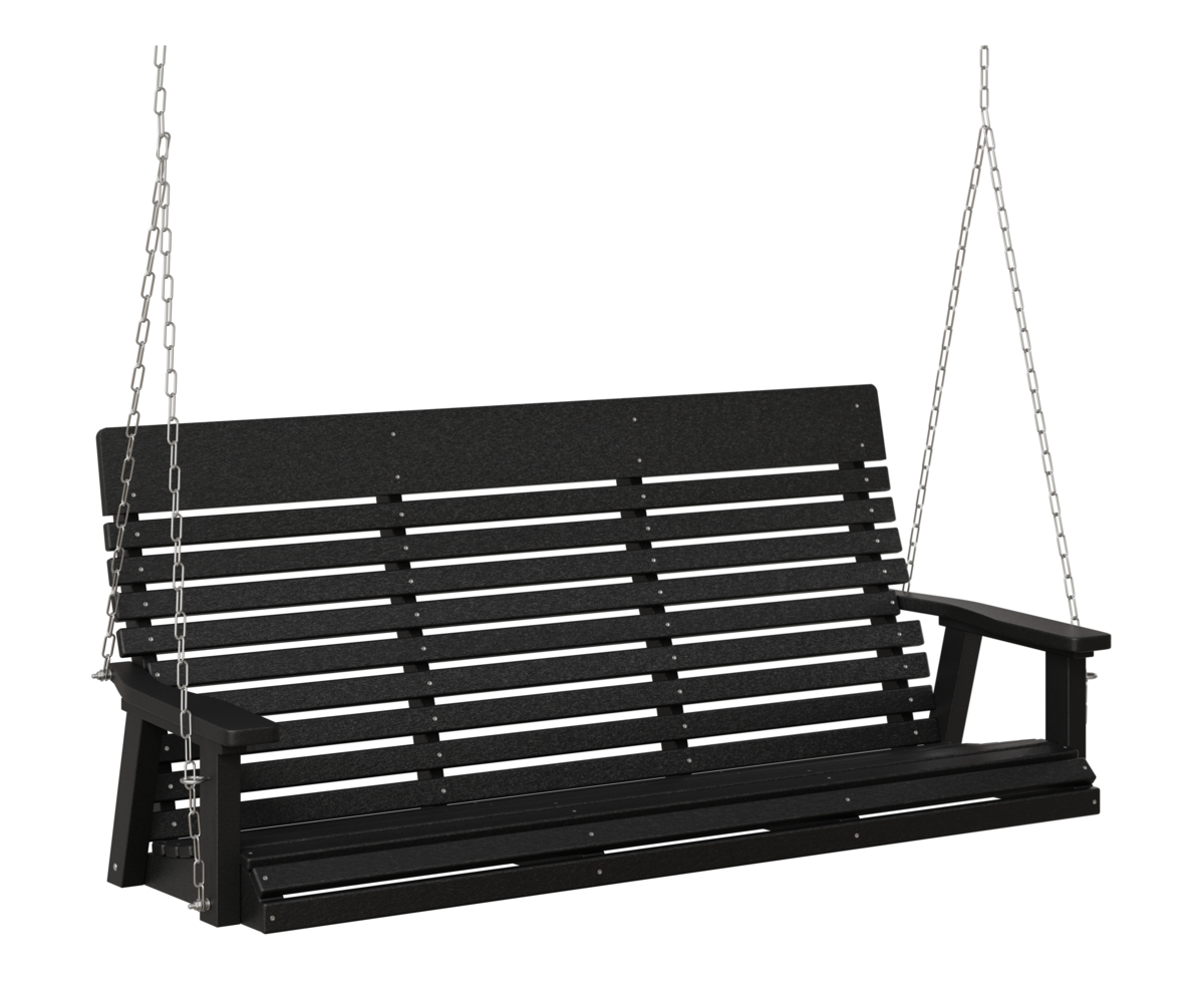 Casual Back + Rocker Three Seat Swing
