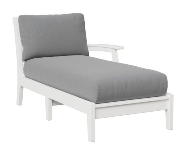 Classic Terrace Arm Chaise Lounge – Left