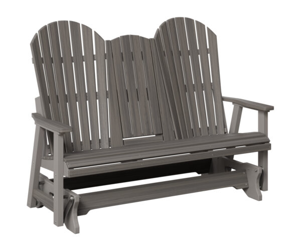 Comfo Back 5' Three Seat Glider with Console