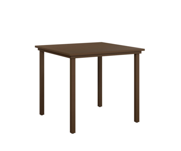 Vida 44" Square Bar Table (Aluminum Top)
